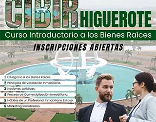 ¡Atención HIGUEROTE! Inicia tu carrera en Bienes Raíces con bases sólidas.